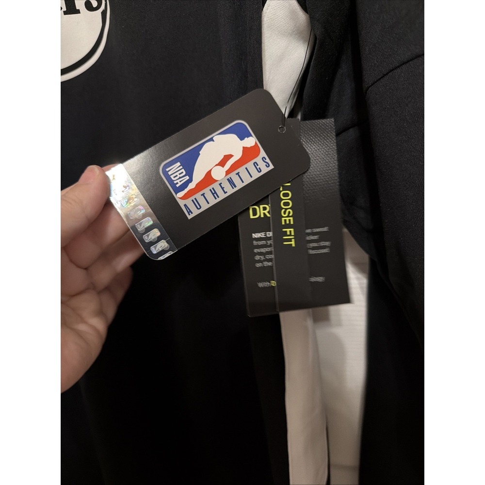 NEW Nike Philadelphia 76ers Dri-Fit Long Sleeve Shooting Shirt Player Size S - Picture 3 of 8